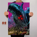 Aliens Xenomorph Metal Poster - Digital Pharaoh UK