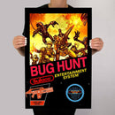 Aliens BUG HUNT Metal Poster - Digital Pharaoh UK