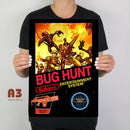Aliens BUG HUNT Metal Poster - Digital Pharaoh UK