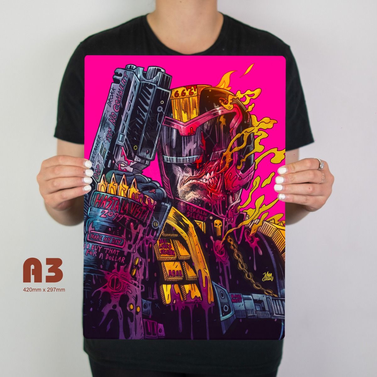 Dredd Act Dredd Plakat