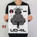 Aliens UD-4L Cheyenne Dropship Metal Plaque - Digital Pharaoh UK