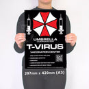 Umbrella Corporation Metal Movie Poster - Digital Pharaoh UK