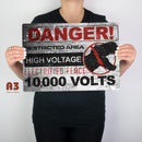 Jurassic Park High Voltage Sign - Digital Pharaoh UK