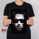 The Terminator Arnie Face T800 Metal Poster - Digital Pharaoh UK