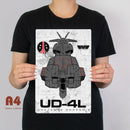 Aliens UD-4L Cheyenne Dropship Metal Plaque - Digital Pharaoh UK