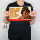 Funny WW2 Metal Wall Sign - Digital Pharaoh UK