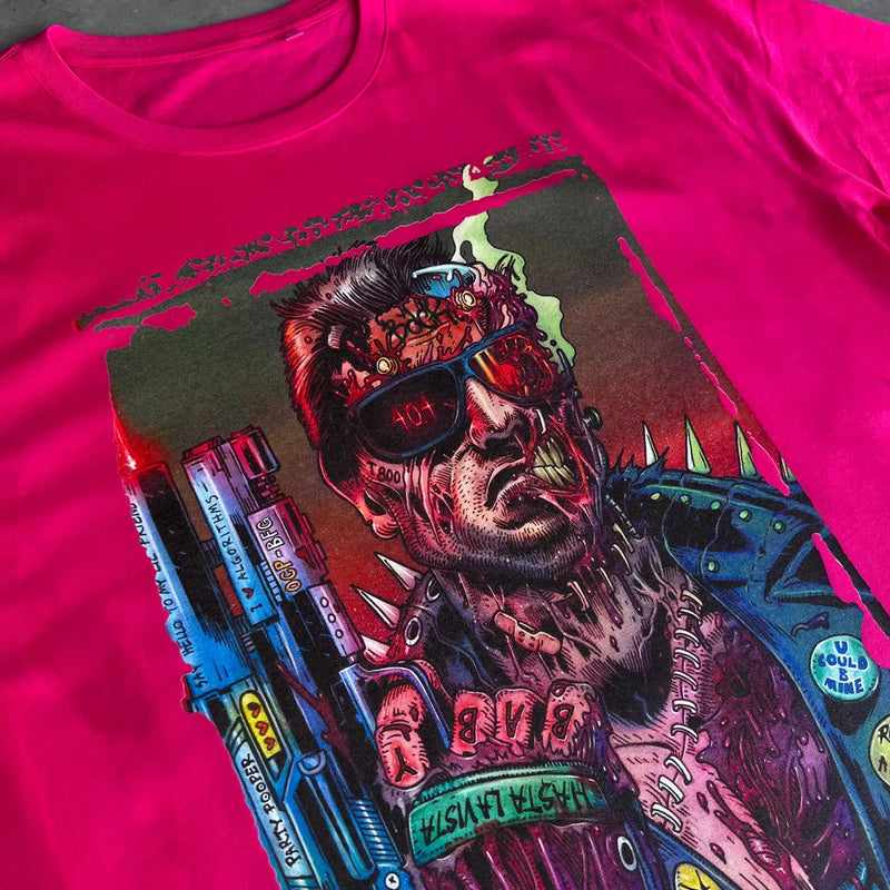 Terminator Artwork Mens T Shirt - Digital Pharaoh UK