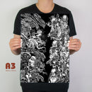 Aliens vs. Predator Artwork Metal Poster - Digital Pharaoh UK