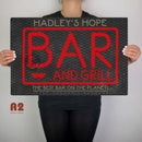 Aliens Acheron Bar & Grill Metal Sign - Digital Pharaoh UK