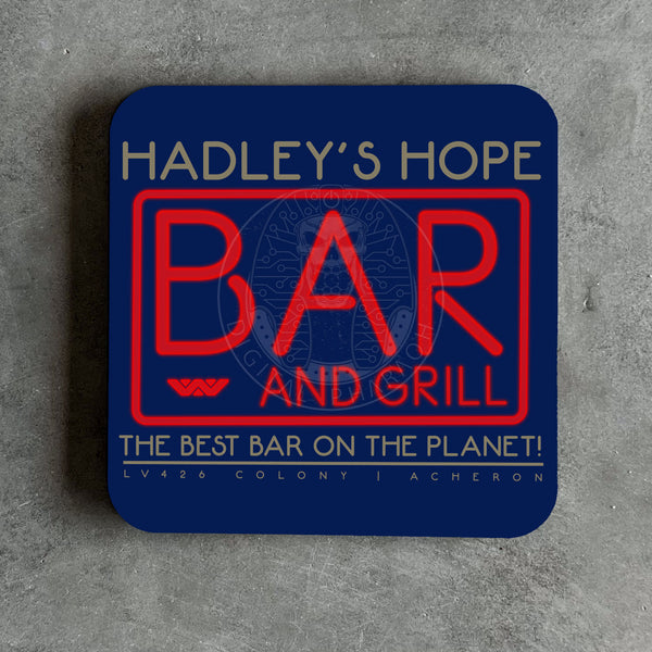 Aliens Hadleys Hope Bar Coaster - Digital Pharaoh UK