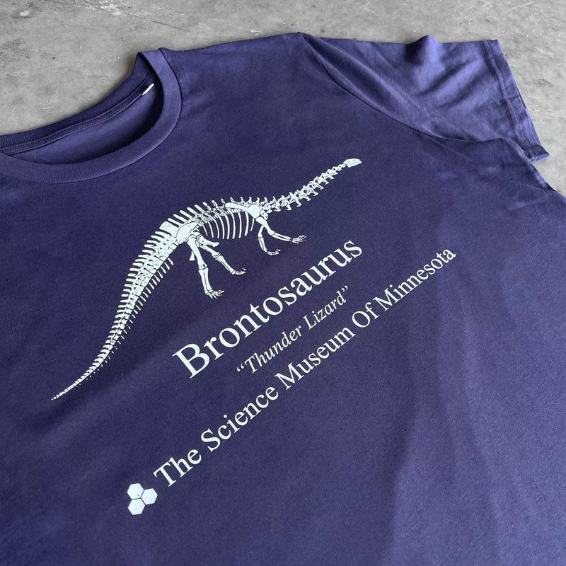 Stranger Things Dustin Brontosaurus Kids T Shirt - Digital Pharaoh UK