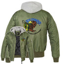 Aliens Bugstomper Embroidered MA1 Bomber Jacket - Digital Pharaoh UK