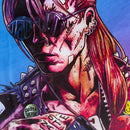 Sarah Connor Artwork Mens Panel T Shirt - Digital Pharaoh UK