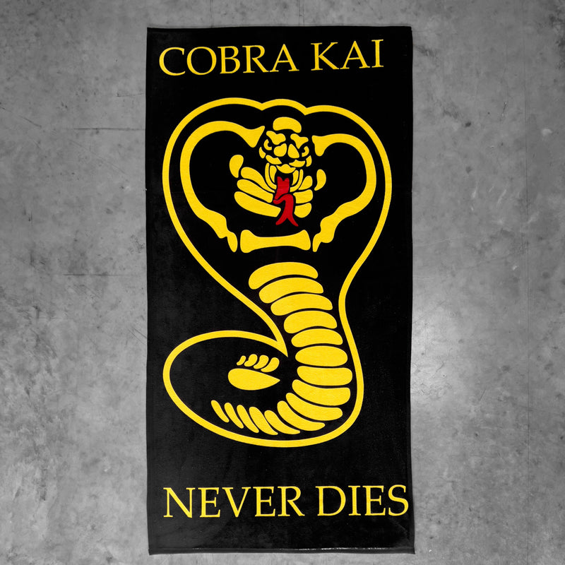 Cobra Kai Bath Towel - Digital Pharaoh UK