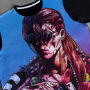 Sarah Connor Artwork Mens Panel T Shirt - Digital Pharaoh UK