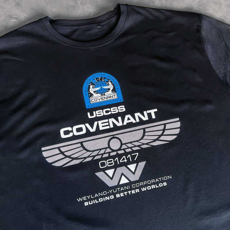 Alien Covenant Crew Member Mens T Shirt - Digital Pharaoh UK