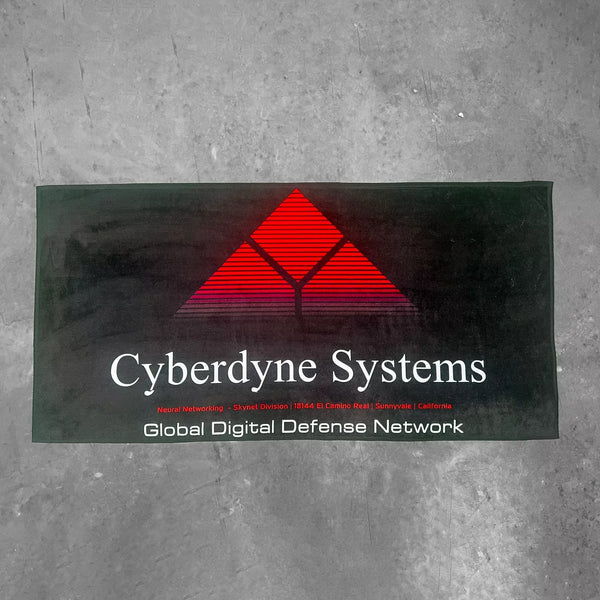 Terminator Cyberdyne Systems Bath Towel - Digital Pharaoh UK