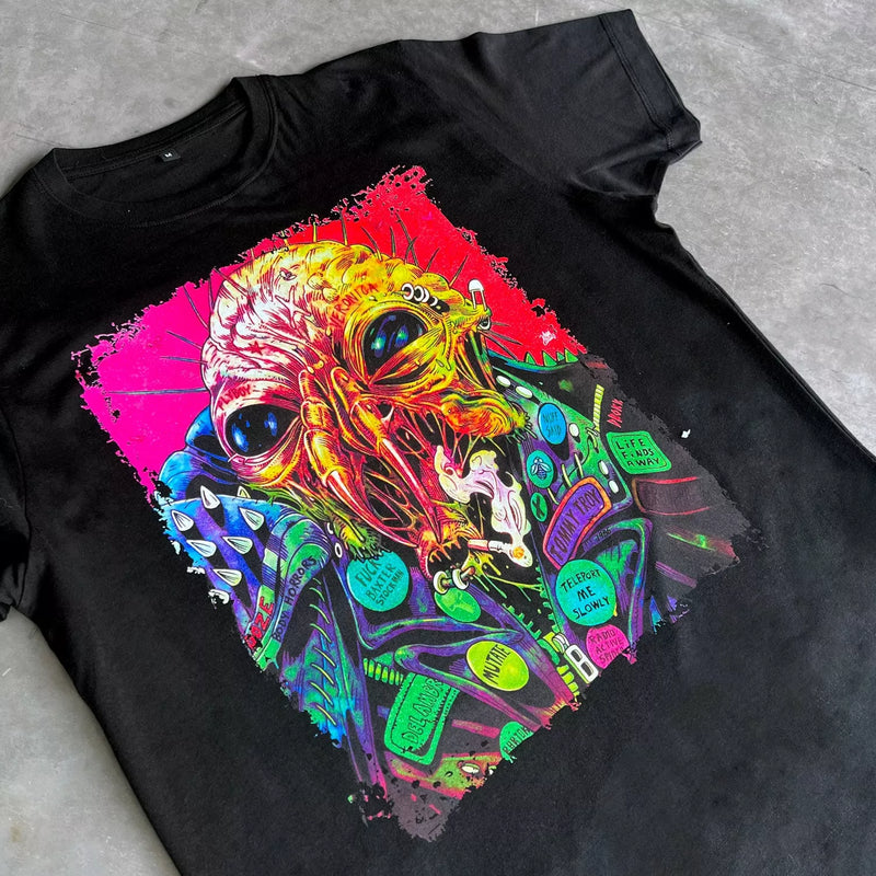 The Fly Jeff Goldblum Inspired Cybernosferatu T Shirt - Digital Pharaoh UK
