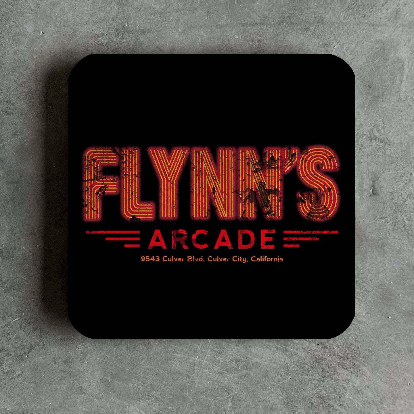 Flynns Arcade Tron Movie Inspired Coaster