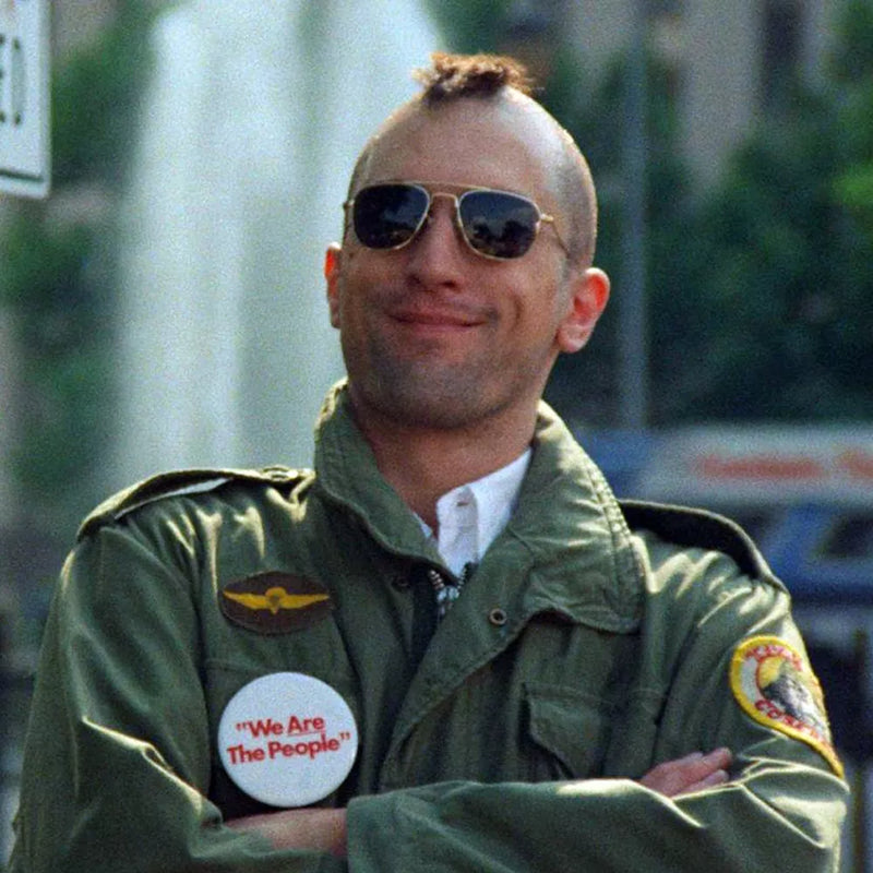 Taxi Driver Travis Bickle Embroidered Patch M65 Jacket - Digital Pharaoh UK
