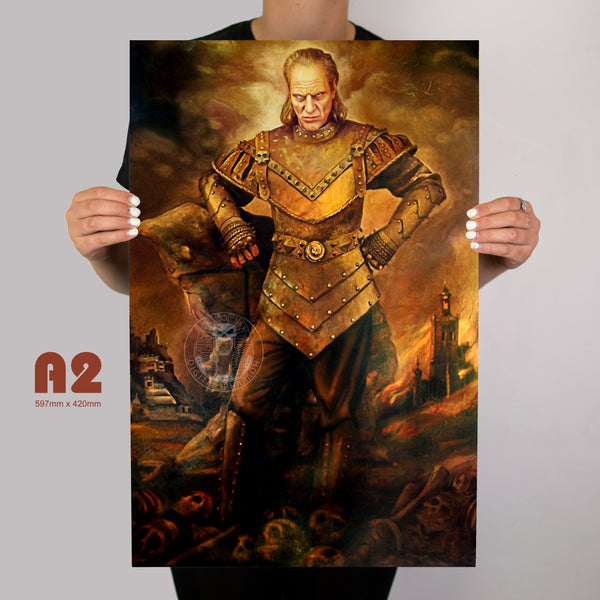 Ghostbuster VIGO The Carpathian Metal Poster - Digital Pharaoh UK