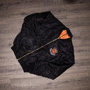 FANTAZIA SMILEY Embroidered Bomber Jacket - Digital Pharaoh UK