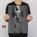 Star Wars Inspired Han Solo in Carbonite Metal Poster - Digital Pharaoh UK