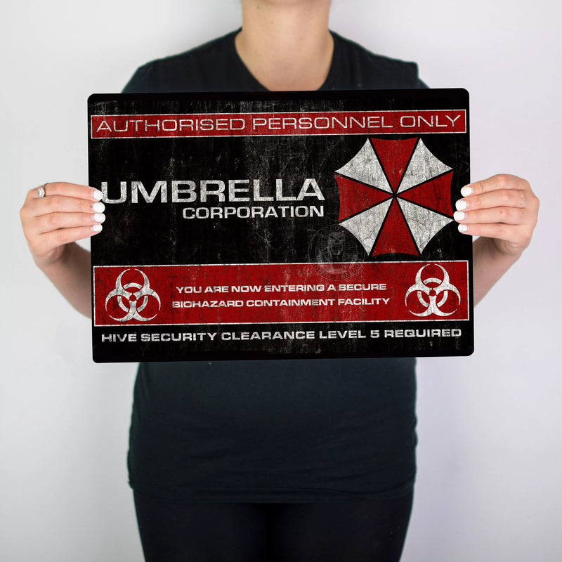 Umbrella Corporation Resident Evil Sign - Digital Pharaoh UK