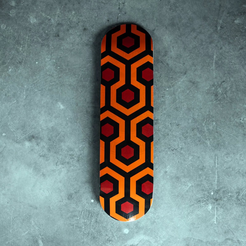 The Shining Carpet Skateboard Artwork - Digital Pharaoh UK