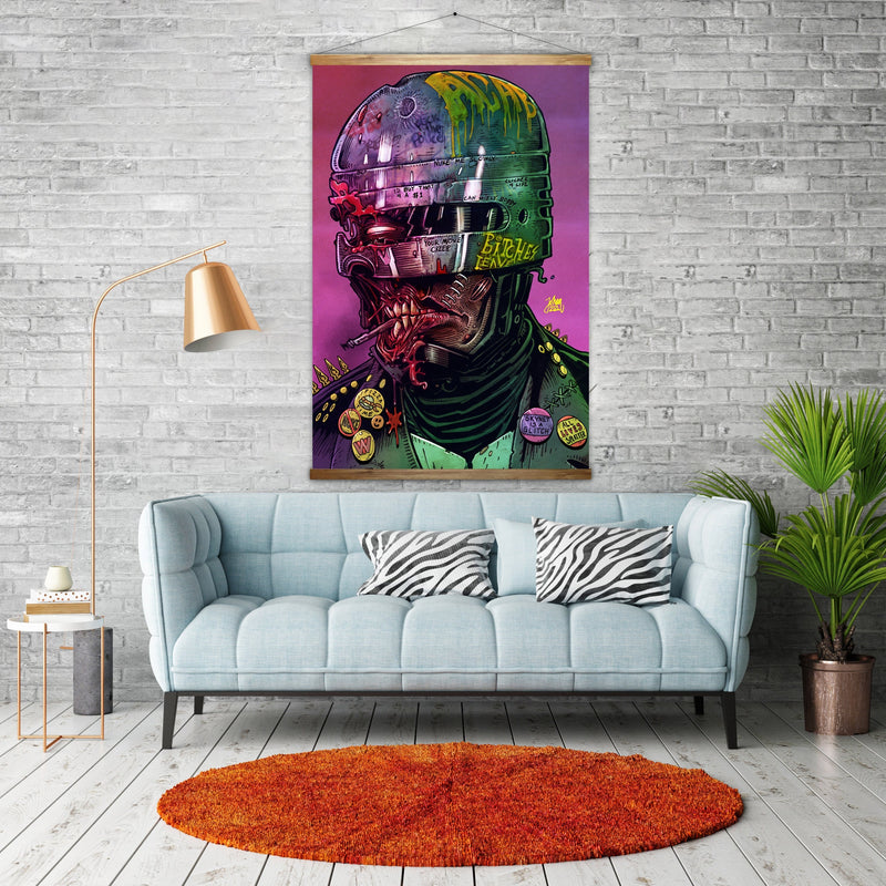 Robocop Broken Canvas Artwork - Digital Pharaoh UK