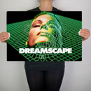 Dreamscape Old Skool Rave Metal Flyer Sign - Digital Pharaoh UK