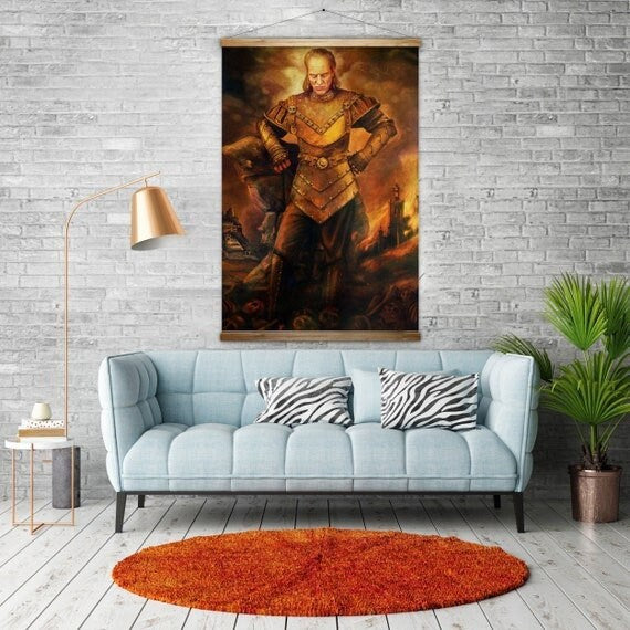 Giant Vigo The Carpathian Ghostbusters Canvas Poster - Digital Pharaoh UK