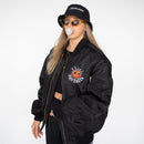 FANTAZIA SMILEY Embroidered Bomber Jacket - Digital Pharaoh UK