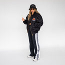 FANTAZIA SMILEY Embroidered Bomber Jacket - Digital Pharaoh UK