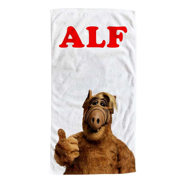 ALF Retro 80s TV Show Bath Towel - Digital Pharaoh UK