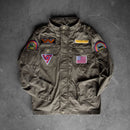Aliens NOSTROMO Embroidered Patch Flight Jacket - Digital Pharaoh UK