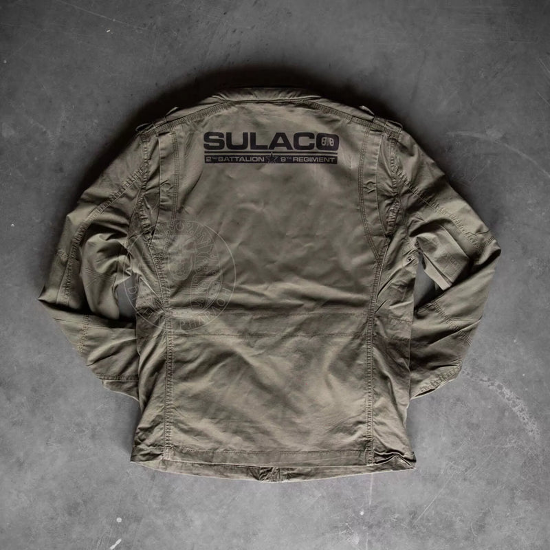 Aliens Sulaco Embroidered Patch Military Jacket - Digital Pharaoh UK