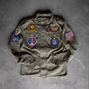 Aliens Sulaco Embroidered Patch Military Jacket - Digital Pharaoh UK