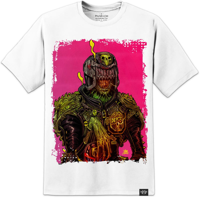 Judge Death Cybernosferatu T Shirt - Digital Pharaoh UK