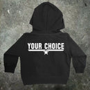 Top Gun Custom Call Sign Kids Hoodie - Digital Pharaoh UK