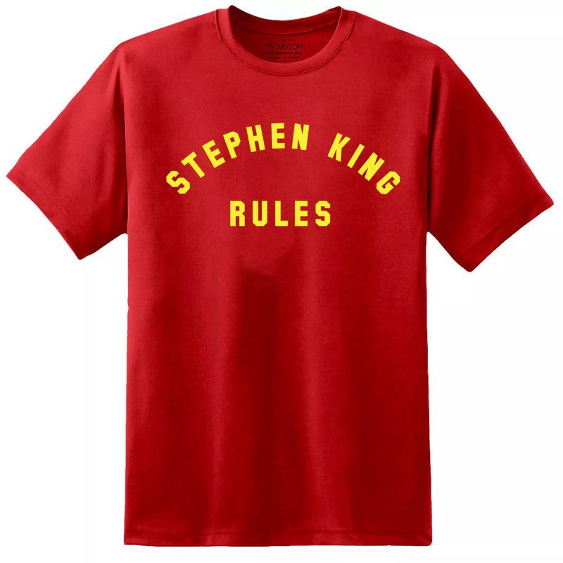 Stephen King Rules Monster Squad T Shirt - Digital Pharaoh UK