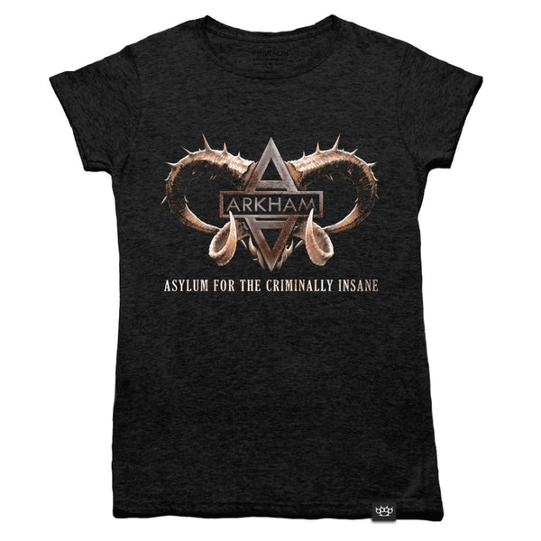 Batman Arkham Asylum Womens T Shirt - Digital Pharaoh UK