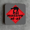Star Wars Inspired Massive AT-AT Drinks Coaster - Digital Pharaoh UK