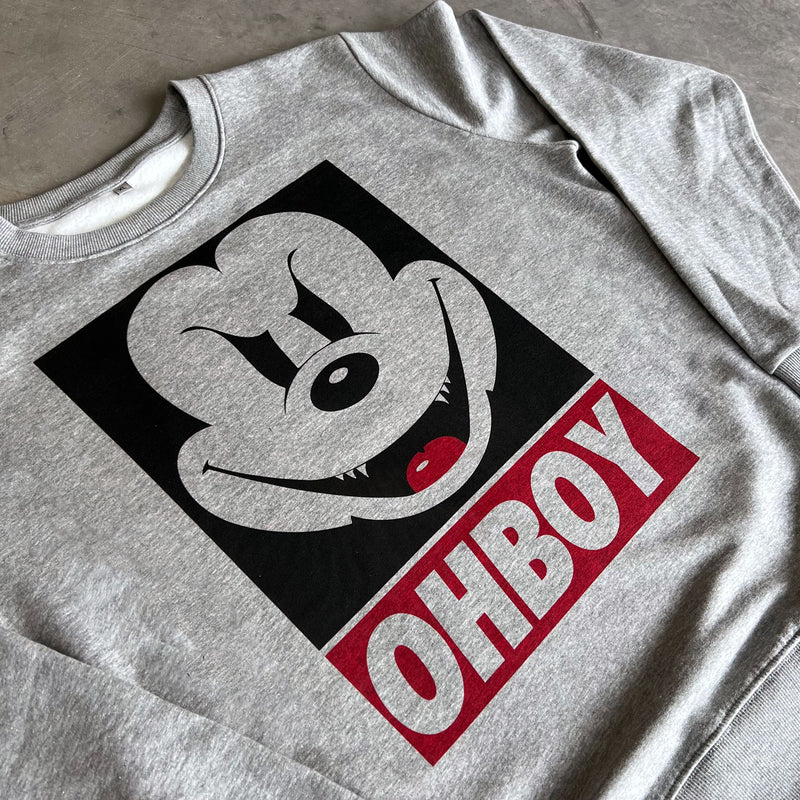 Evil Mickey OHBOY Sweater - Digital Pharaoh UK