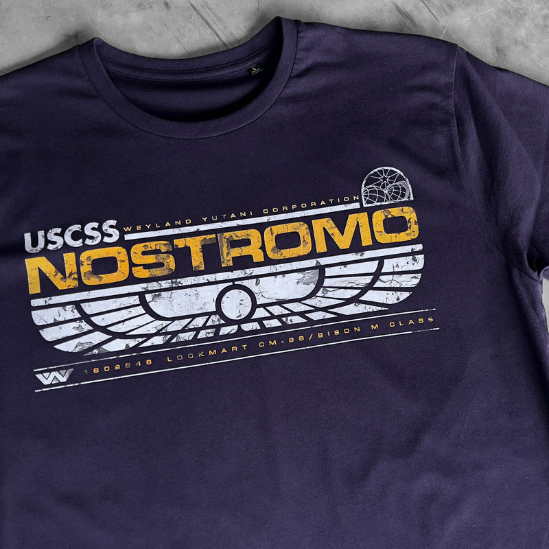Alien Nostromo Crew Member Mens T Shirt - Digital Pharaoh UK