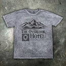 The Shining Overlook Hotel Inspired Distressed Mens T Shirt - Digital Pharaoh UK
