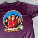 Mens Anchorman Channel 4 News Team T Shirt - Digital Pharaoh UK