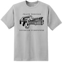Aliens "Peace Through Superior Firepower" Mens T Shirt - Digital Pharaoh UK