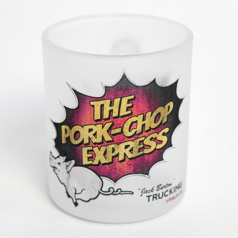 Big Trouble In Little China Pork Chop Express Glass Mug - Digital Pharaoh UK