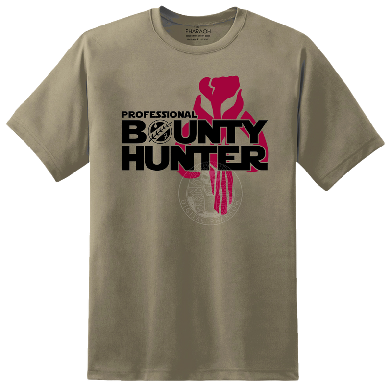 Boba Fett Professional Bounty Hunter Inspired Mens T Shirt - Digital Pharaoh UK